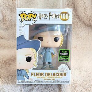 FUNKO POP #108 Fleur Delacour 2020 Spring Convention Exclusive W/ Pop Protector